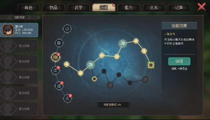 (武道属性面板起点)探索武道属性面板的秘密：发现潜藏在功夫背后的力量及智慧